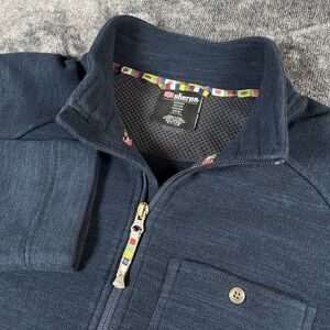 Sherpa Adventure‎ Gear Women's Fleece Jacket Size Medium Navy Blue Full Zip Up